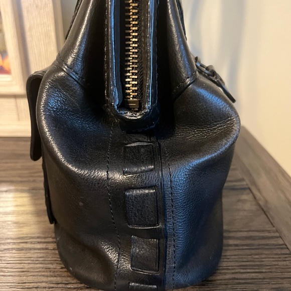 Coach 11373 Thompson Legacy Laced Top Handle Tote black Pebbled Leather - Picture 4 of 13